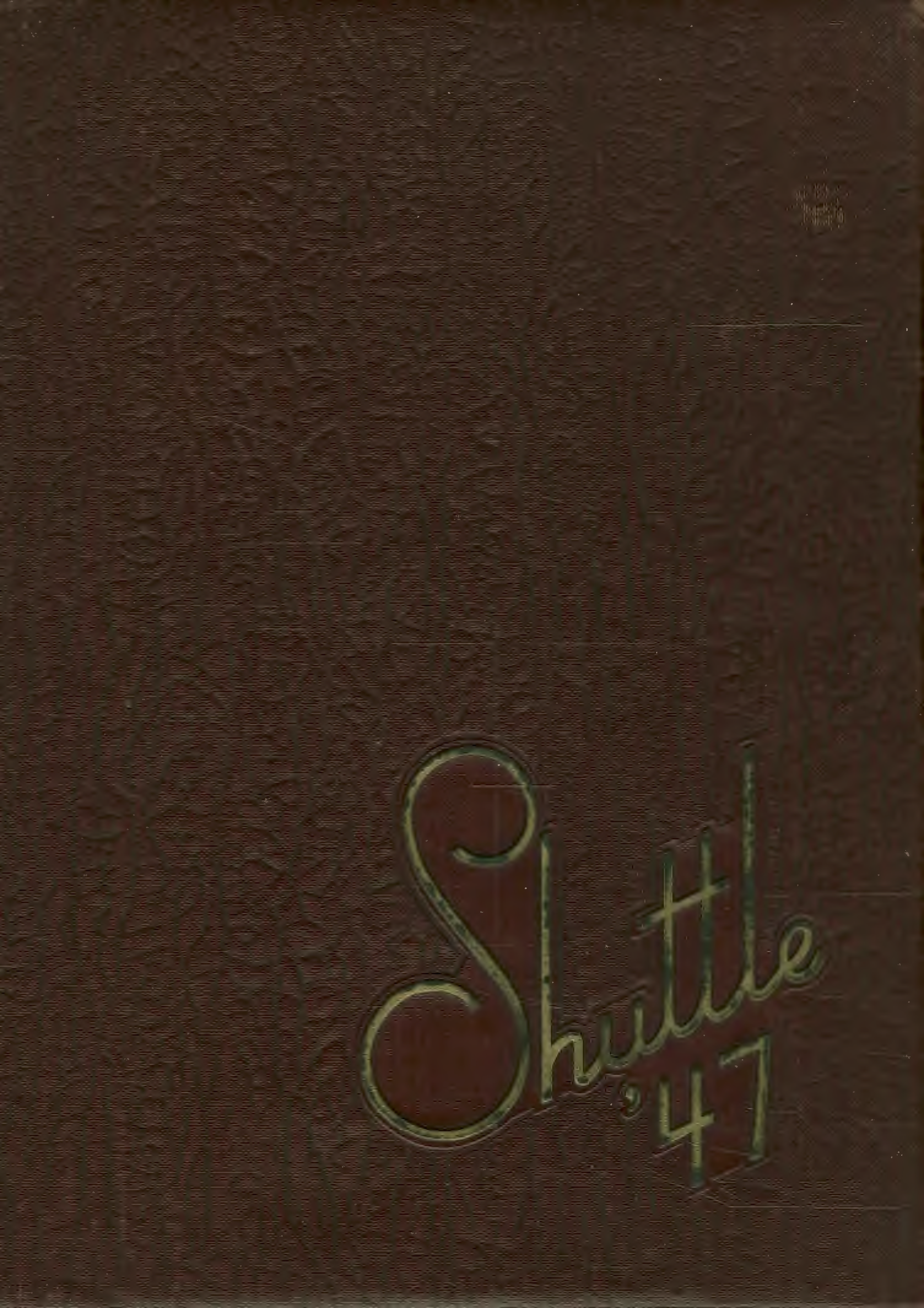 Shaw High School Yearbook 1947