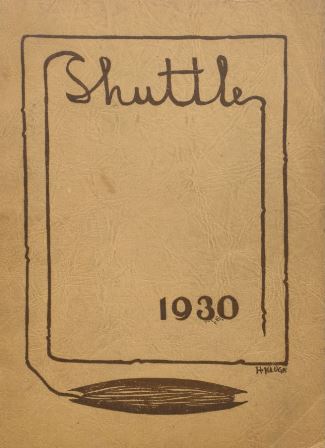 1930 yearbook cover